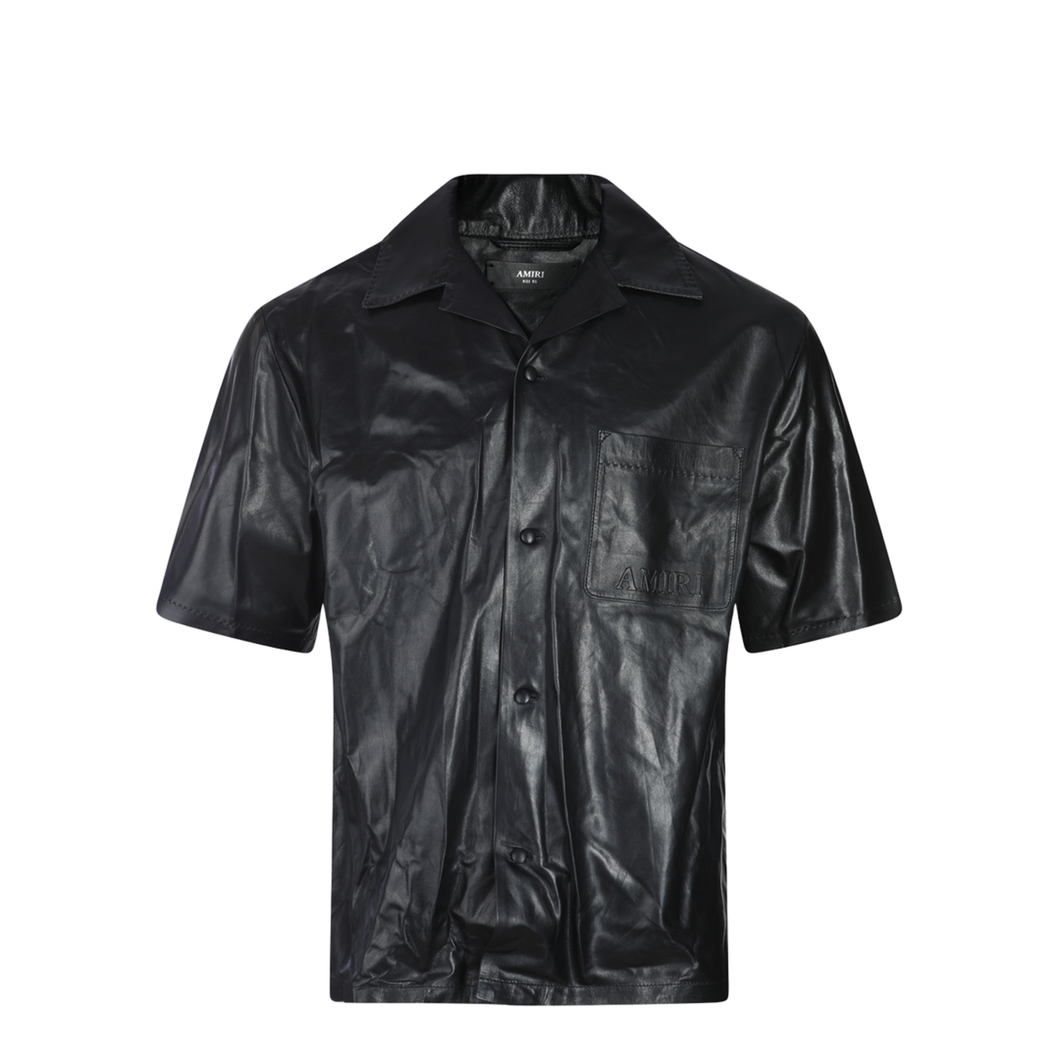 Black Leather Shirt