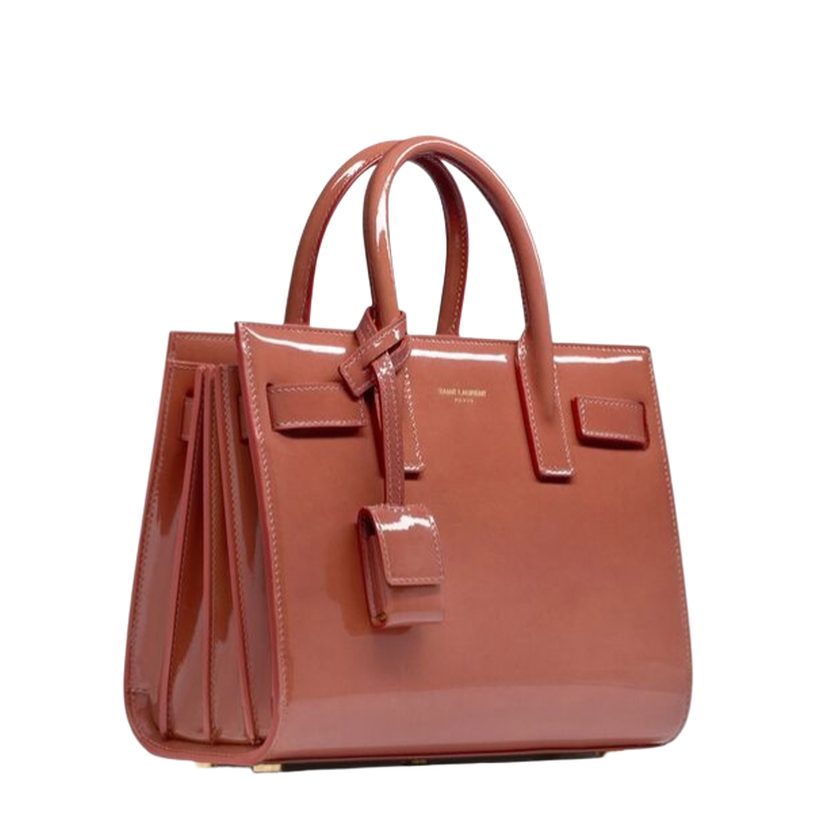 Sac de Jour Nano Leather Tote Bags - Bronze