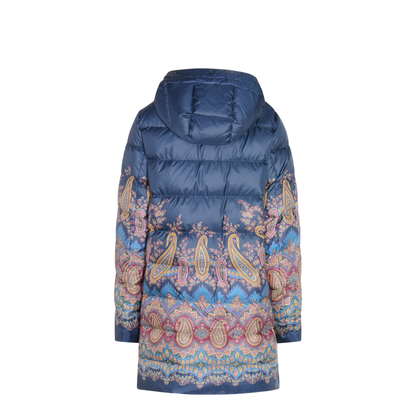 Down Jacket Hood Placed Print