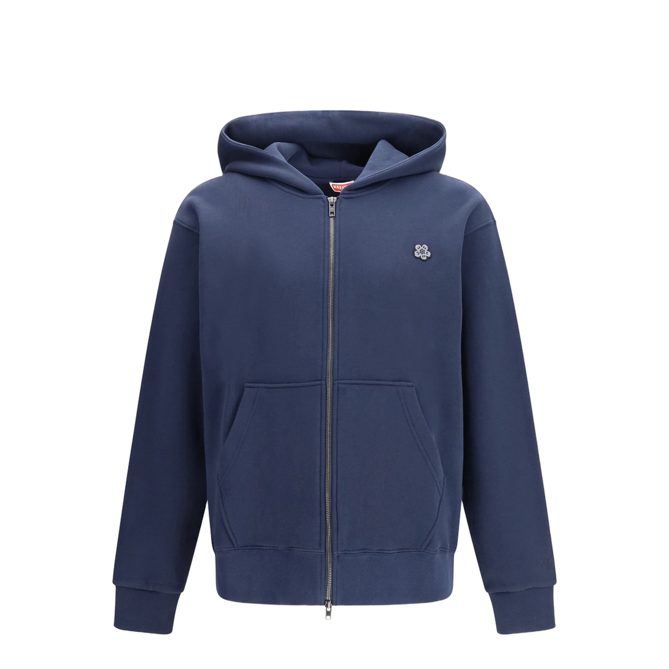 MAYFEYR - Kenzo - Boke Flower Embroidered Zip Hoodie - FG55HO2034MJ