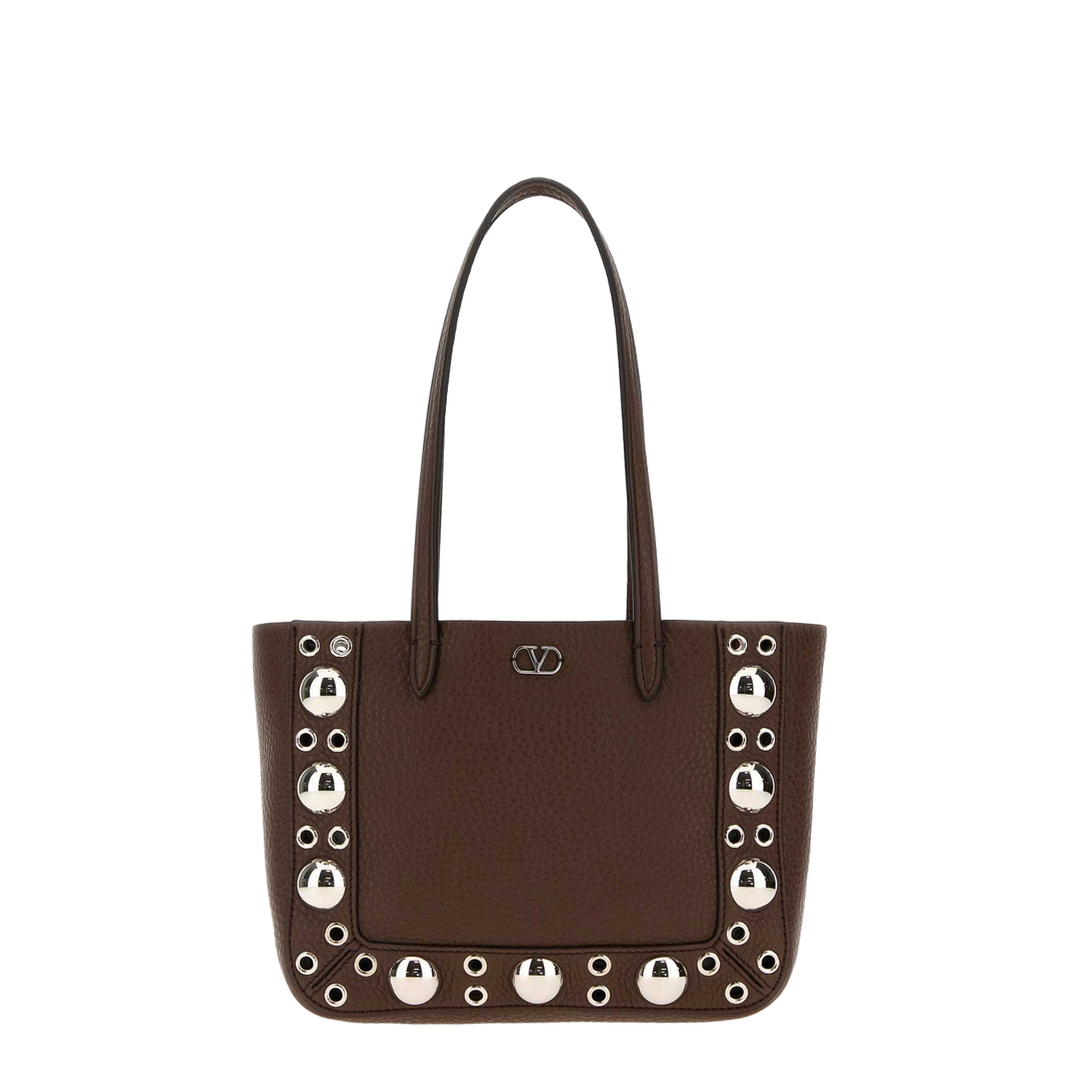Brown Leather Nellcôte Handbag