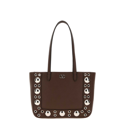 Brown Leather Nellcôte Handbag
