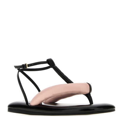 MAYFEYR - Givenchy - Two Tone Leather Boudoir Thong Sandals - BE30AXE00H024