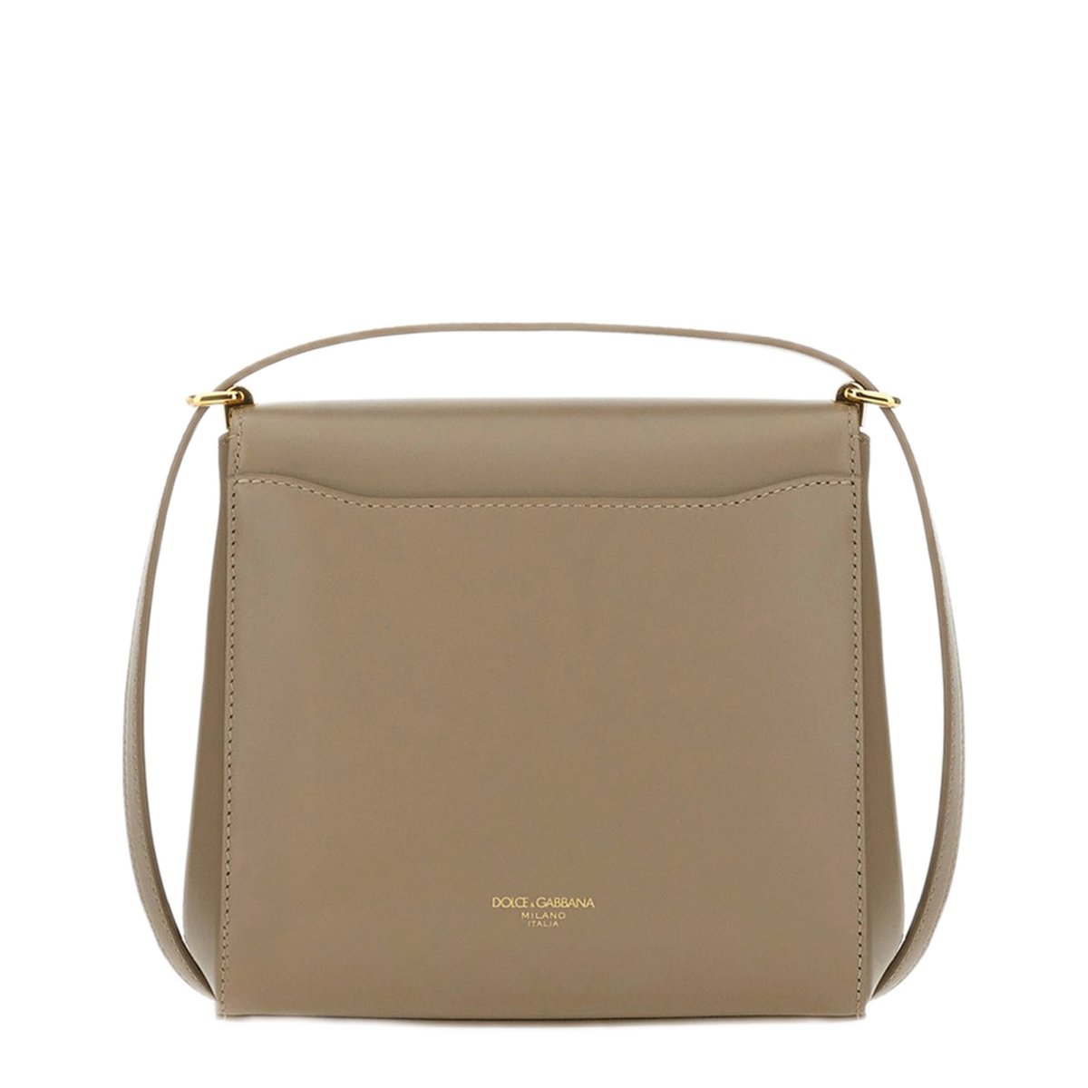 Marlene Calfskin Shoulder Bag - Beige