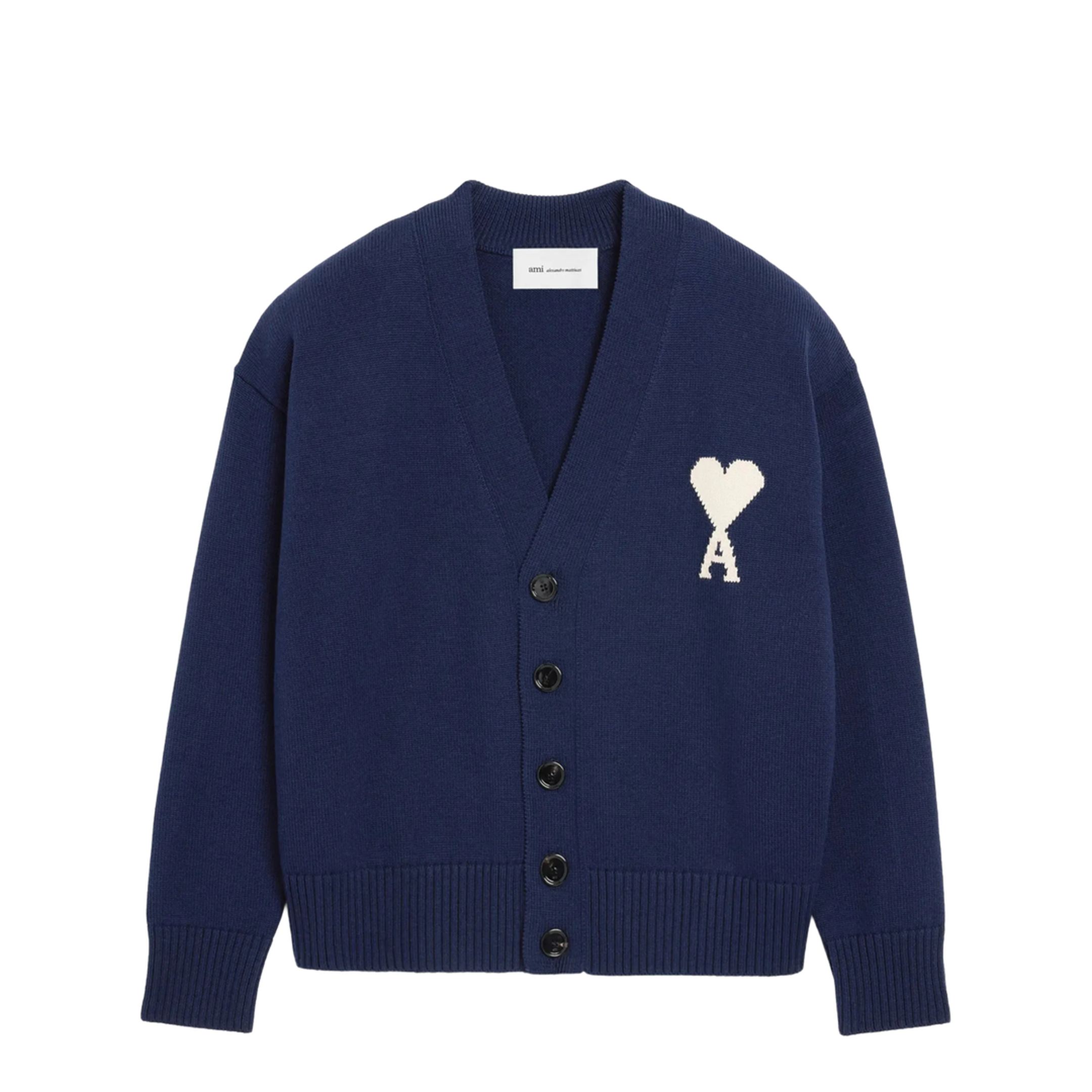 MAYFEYR - Ami Paris - Cardigan With Logo - UKC380KN0156A116