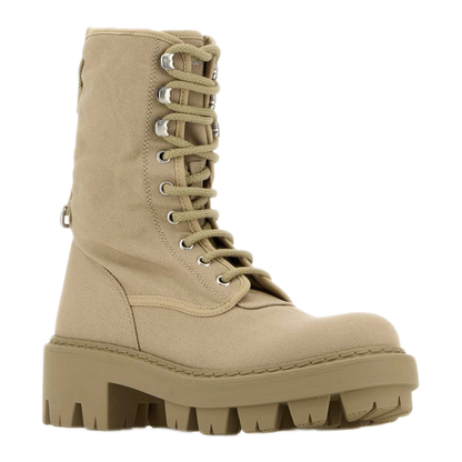 MAYFEYR - Prada - Beige Canvas Boots - 1U476OF055010F0065