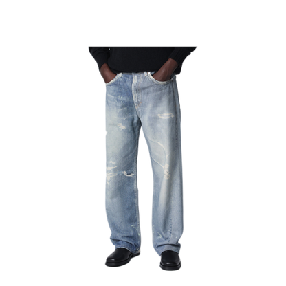 MAYFEYR - Our Legacy - Light-Wash Distressed Jeans - M4205TDDDEDP