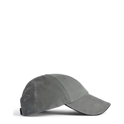 MAYFEYR - Balenciaga - Tilted Typo Cap In Cotton Drill - 854036410B21441