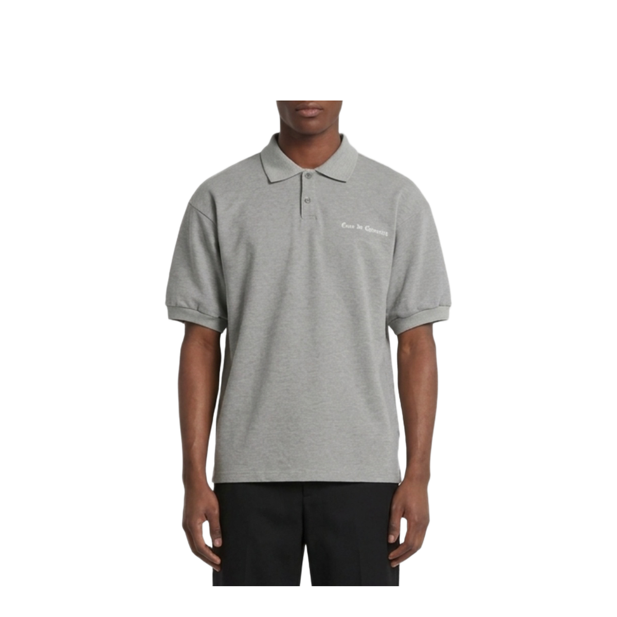 MAYFEYR - Willy Chavarria - Oversize Football Polo - MMWTO007040N008