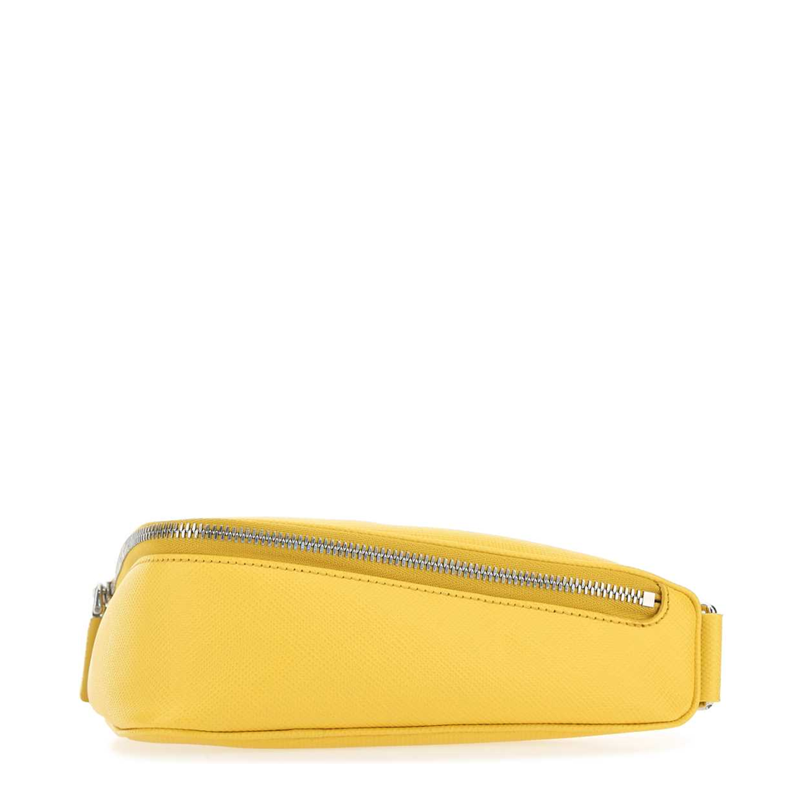 Yellow leather belt bag