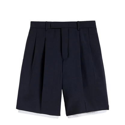 Wool Canvas Shorts