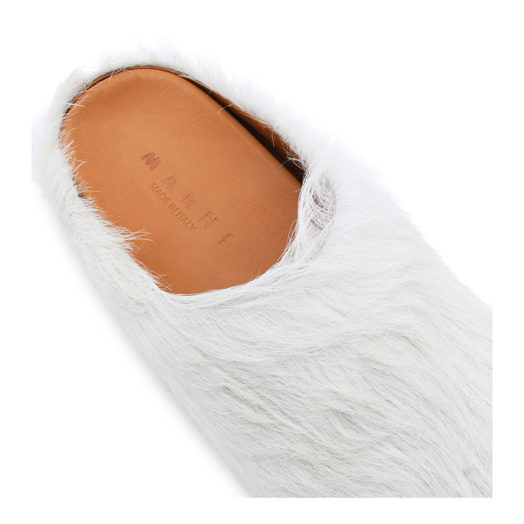 MAYFEYR - Marni - Long Calf Hair Mules - SBMR000600P412200W02