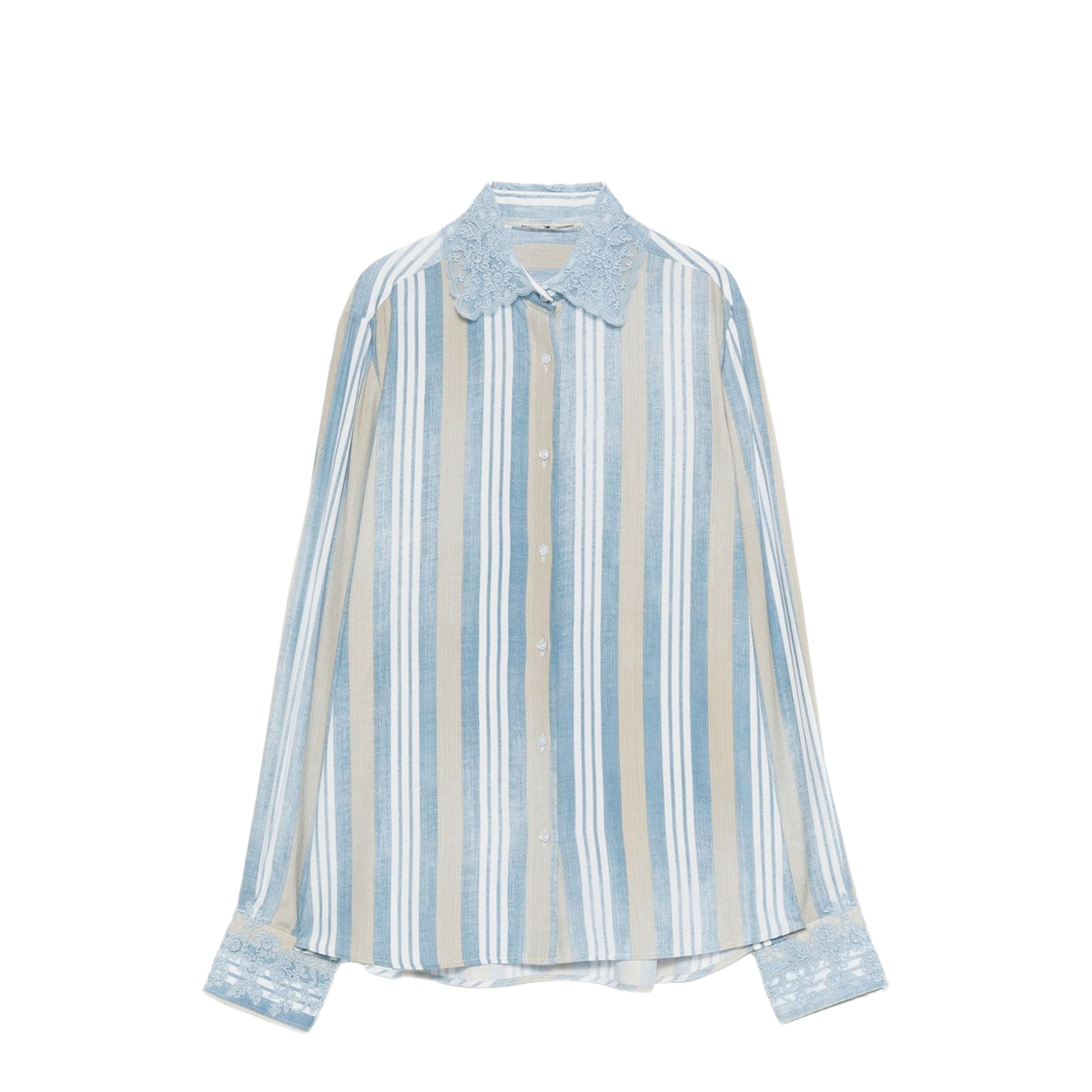 MAYFEYR - Ermanno Scervino - Clear Blue Shirts - D482K394APOQNS4807