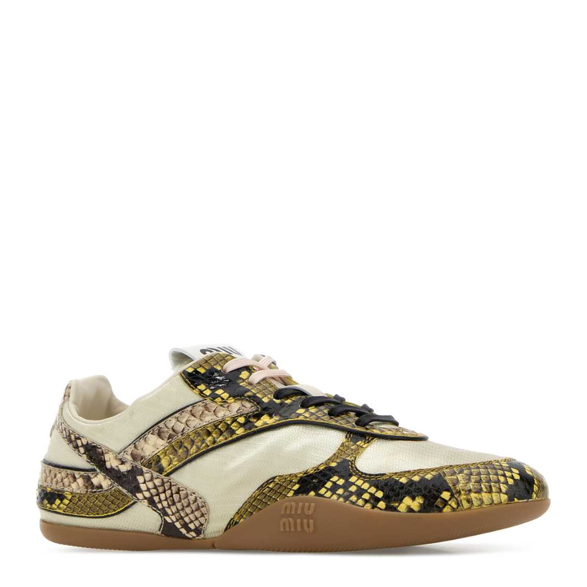 MAYFEYR - Miu Miu - Multicolor Fabric And Leather Sneakers - 5E428EFB0053ZL4F0LYP