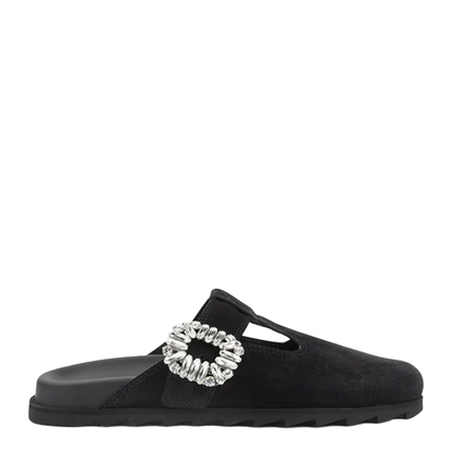 Slidy Mules in Suede