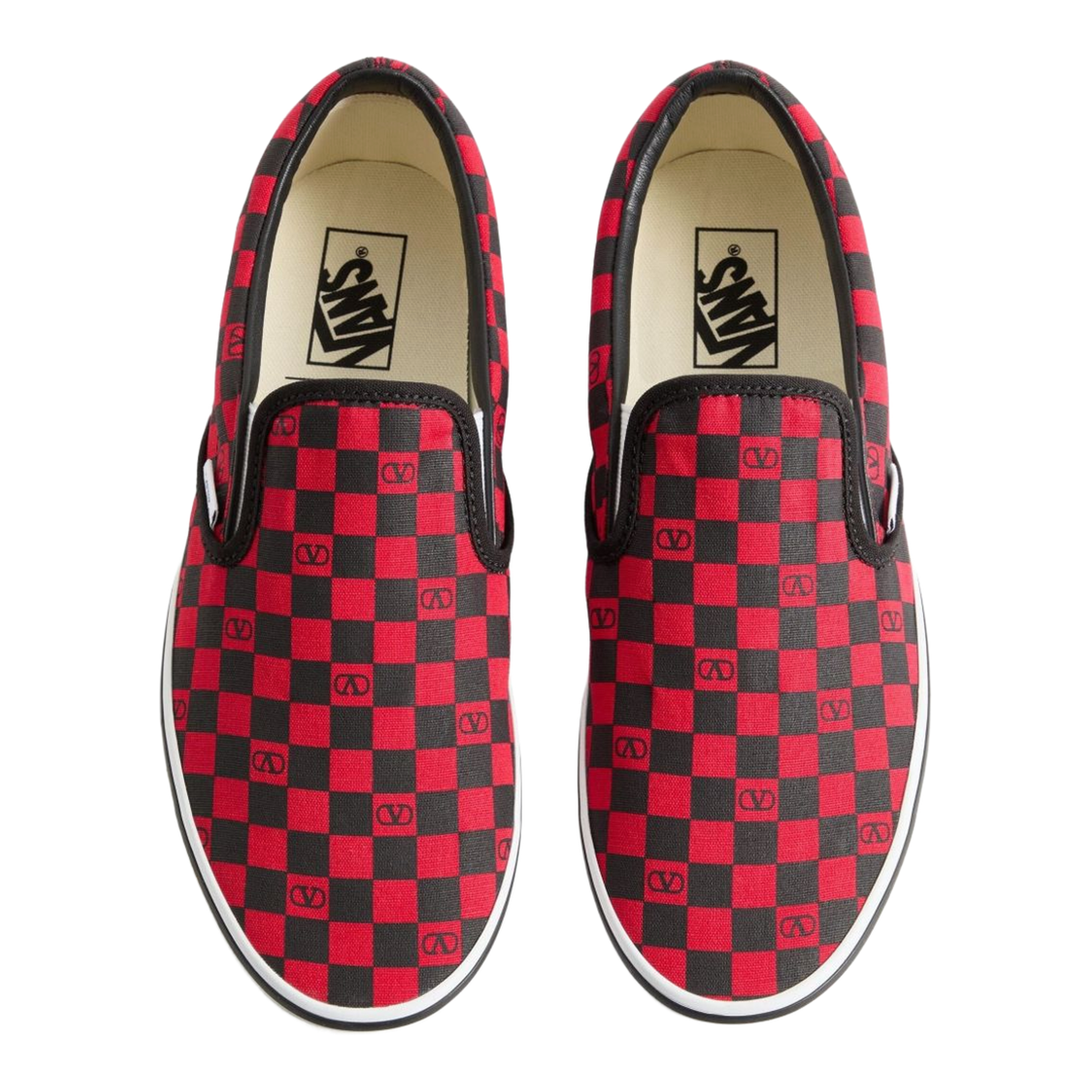 MAYFEYR - VALENTINO GARAVANI X VANS - Sneakers Red - YS0M96HPKJV7