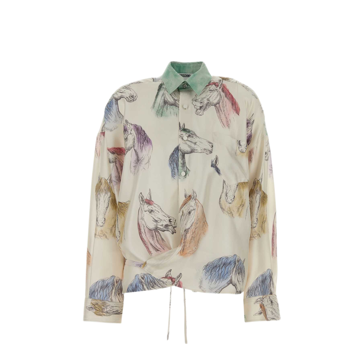 MAYFEYR - Moschino - Printed Twill Shirt - 262D021954522004
