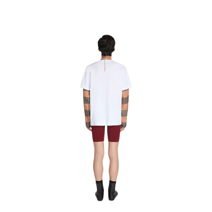 MAYFEYR - Dries Van Noten - Loose Fit Contrast Striped Sleeves T-Shirt - 0211143603