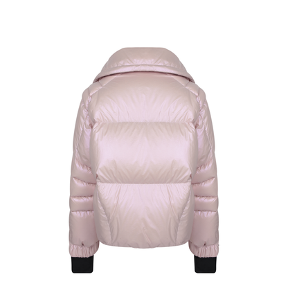 Glossy Technical Fabric Down Jacket