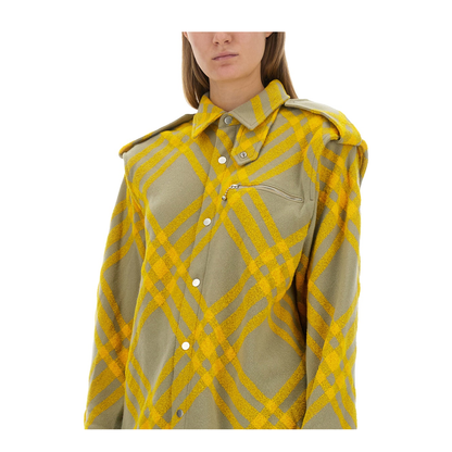 Shirt with Check Pattern