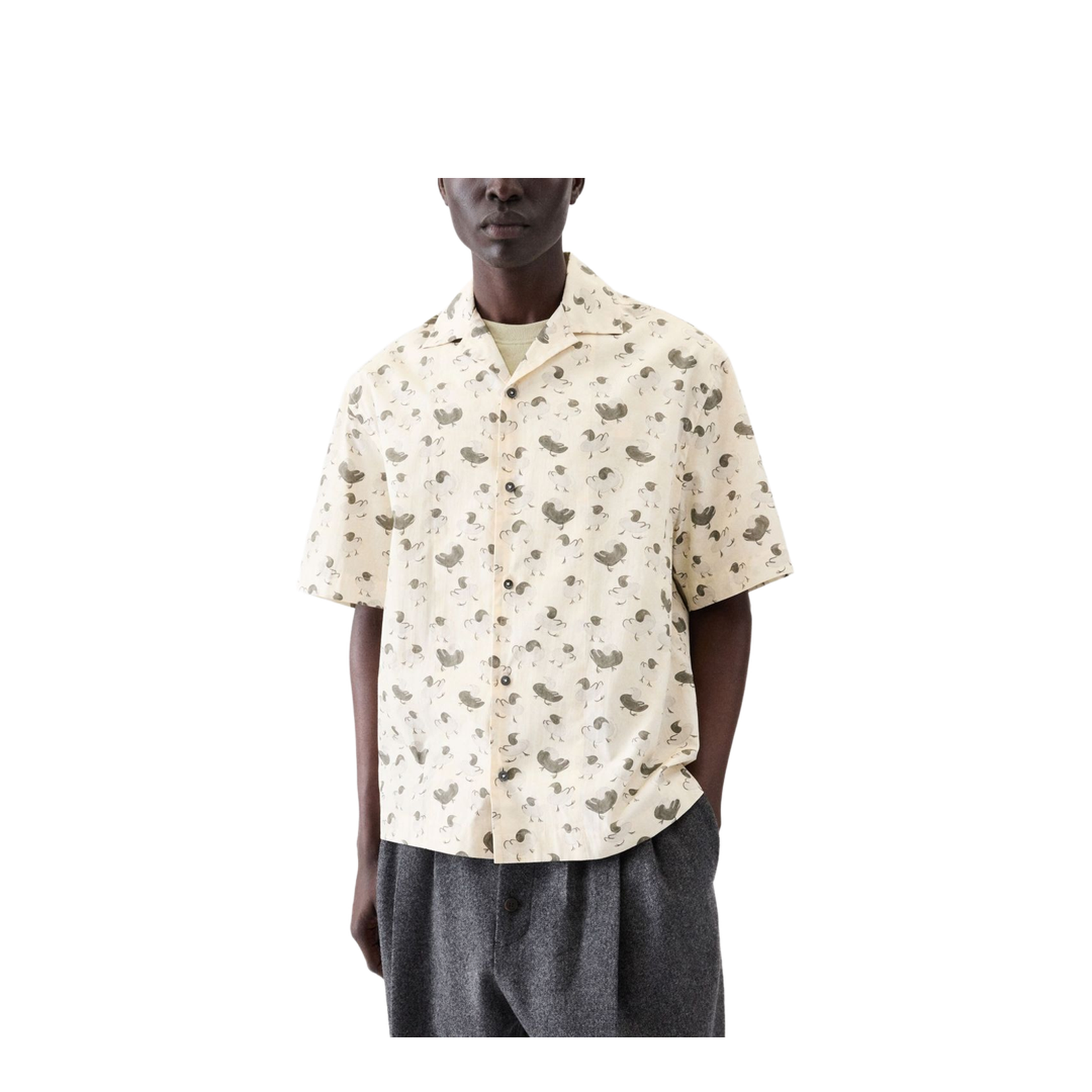 Duck Print Bowling Shirt
