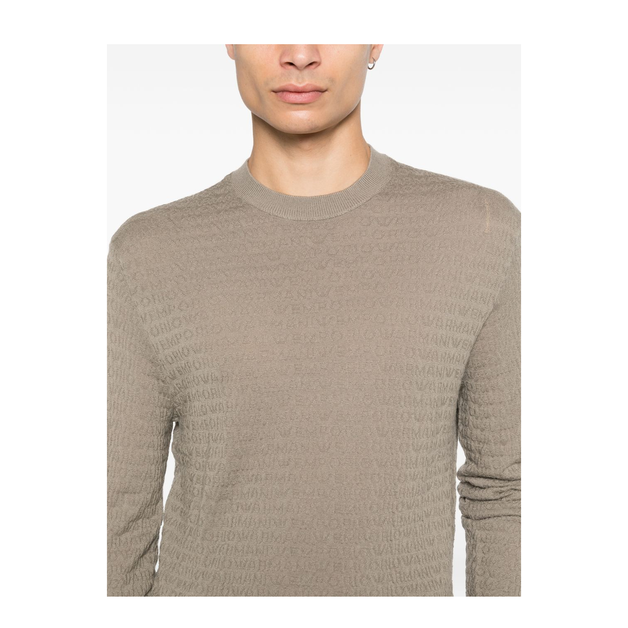MAYFEYR - Emporio Armani - Sweaters Dove Grey - EM004378AF24416U8049