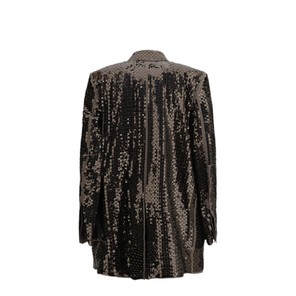 MAYFEYR - Rick Owens - Concordian Embroidered Single Breasted Jacket - RP01F67523494