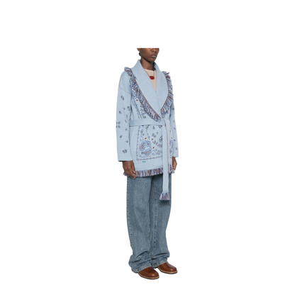 MAYFEYR - Alanui - Sweaters Light Blue - LWHB064E26KNI0024284