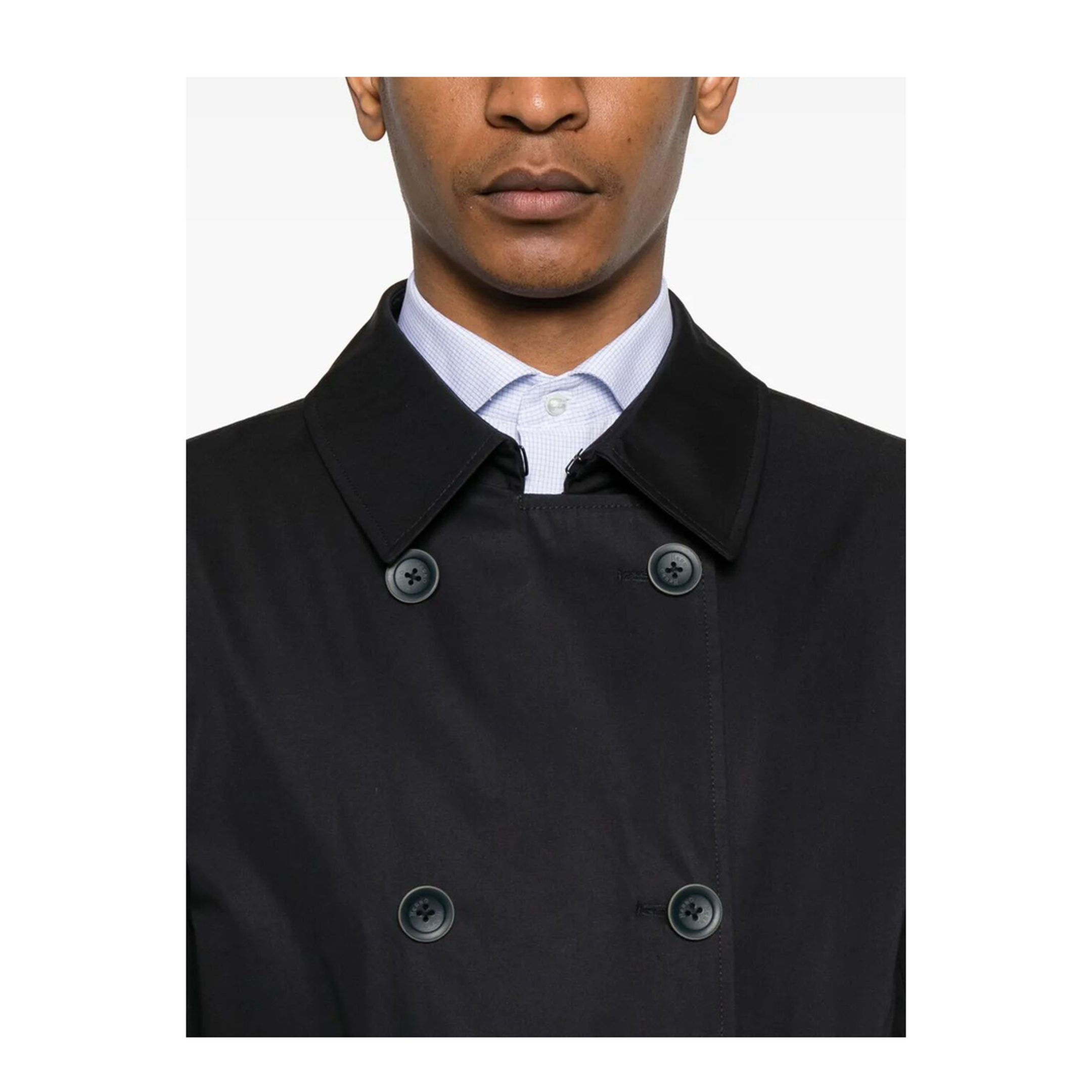 MAYFEYR - Herno - Double-Breasted Trench Coat In Dean - IM000364U132389200