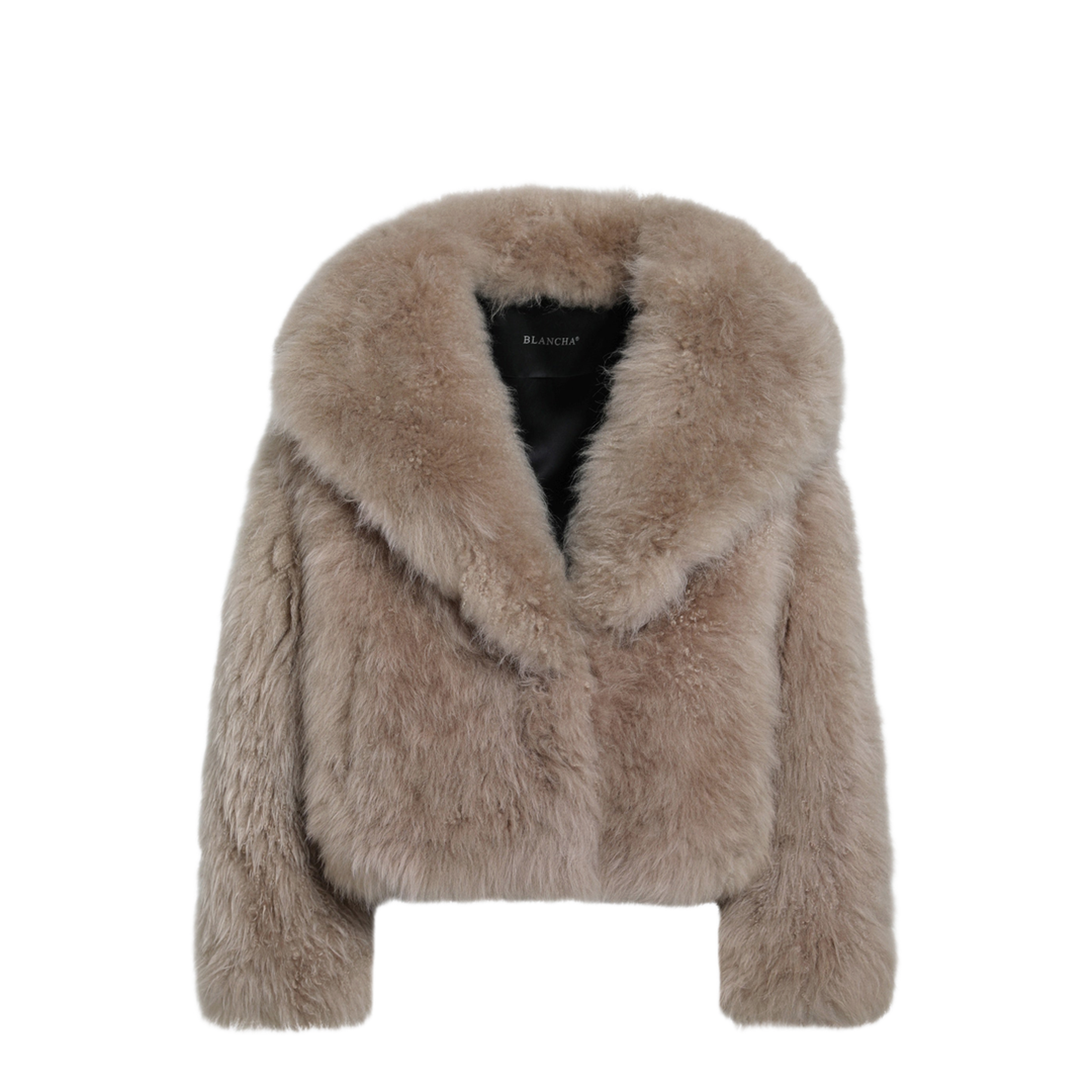 MAYFEYR - Blancha - Short Caramel Fur Jacket - 261141007CA