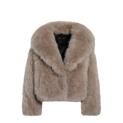 MAYFEYR - Blancha - Short Caramel Fur Jacket - 261141007CA