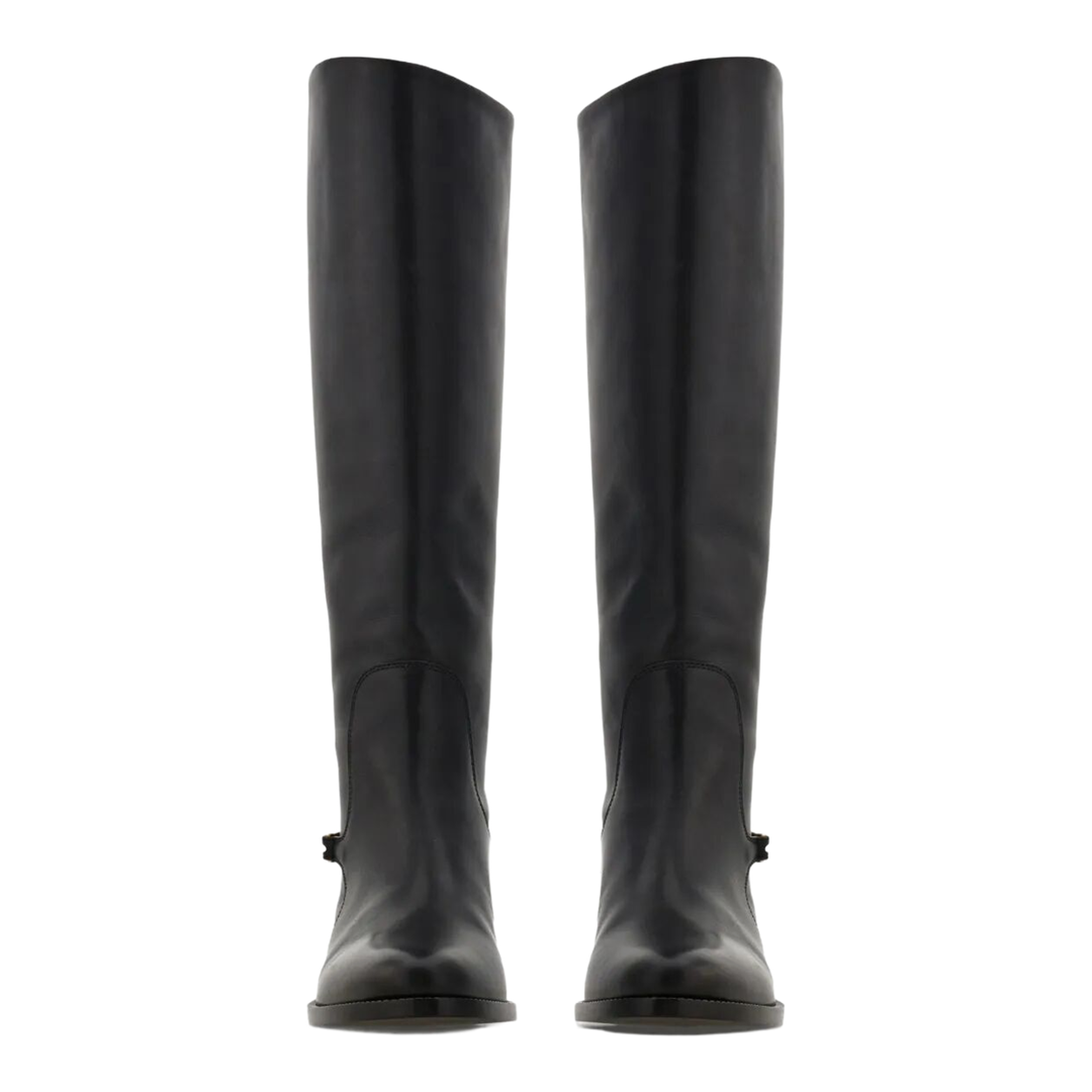 MAYFEYR - Ferragamo - F Buckle Therma Knee Riding Boots - 01K2260784901