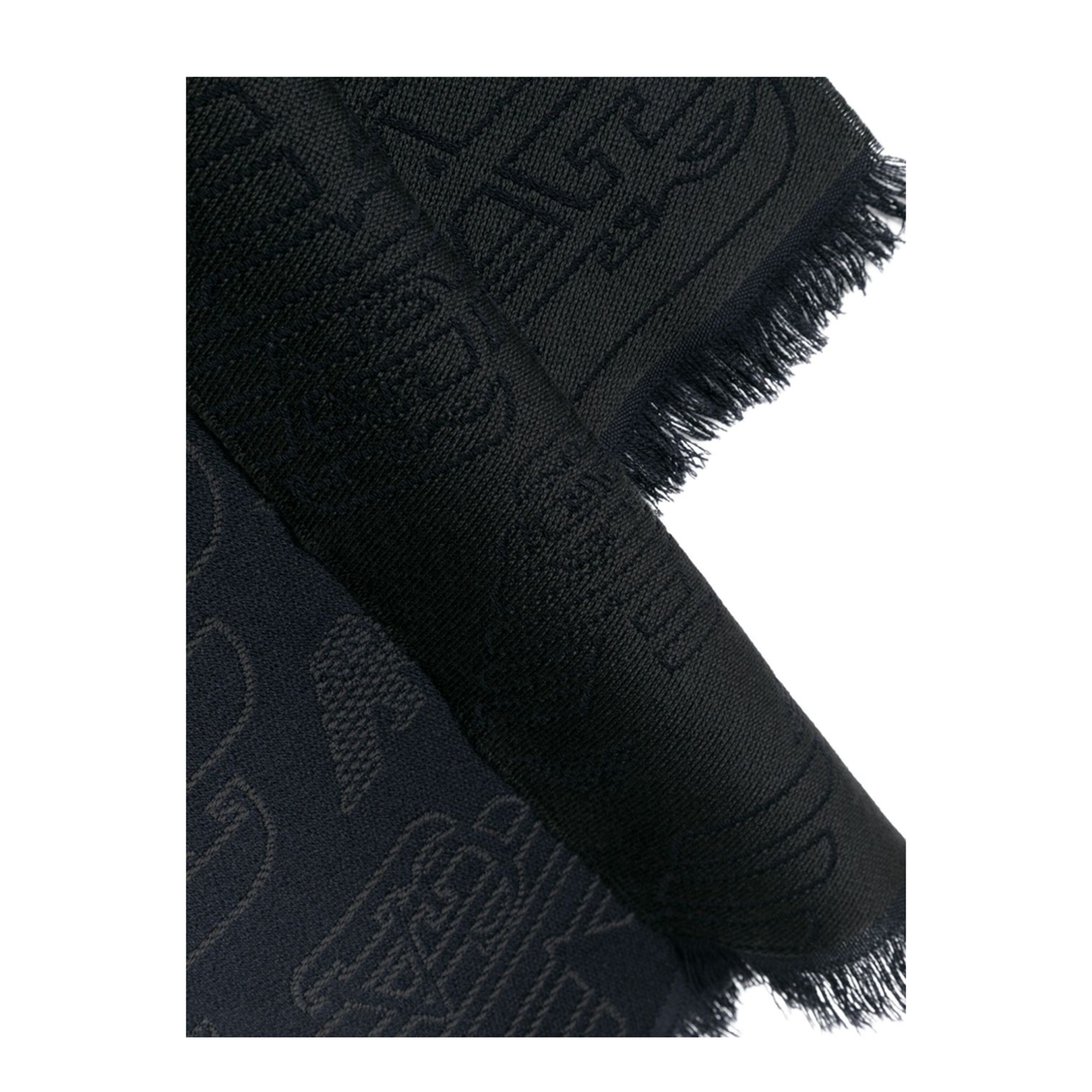 Allover Logo Wool Scarf
