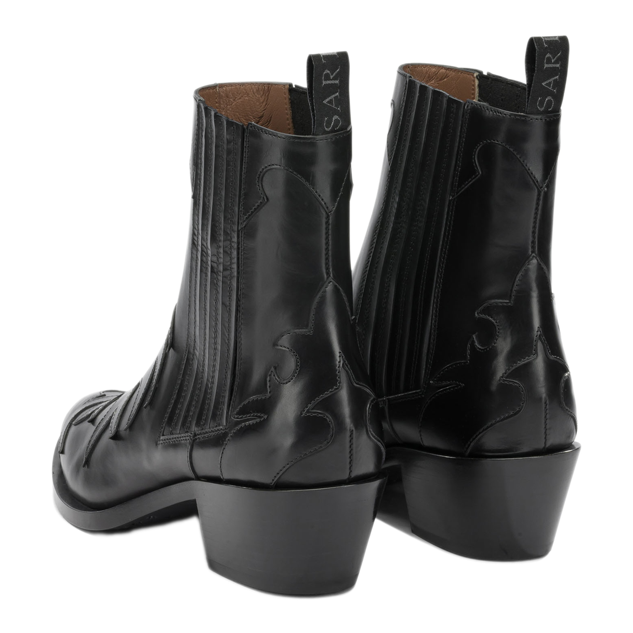MAYFEYR - Sartore - Parma 45 Mm Cowboy Ankle Boots - SR3645PARMANERO