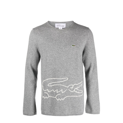 MAYFEYR - Comme Des Garcons - Logo-Patch Wool Jumper - FLN003W233
