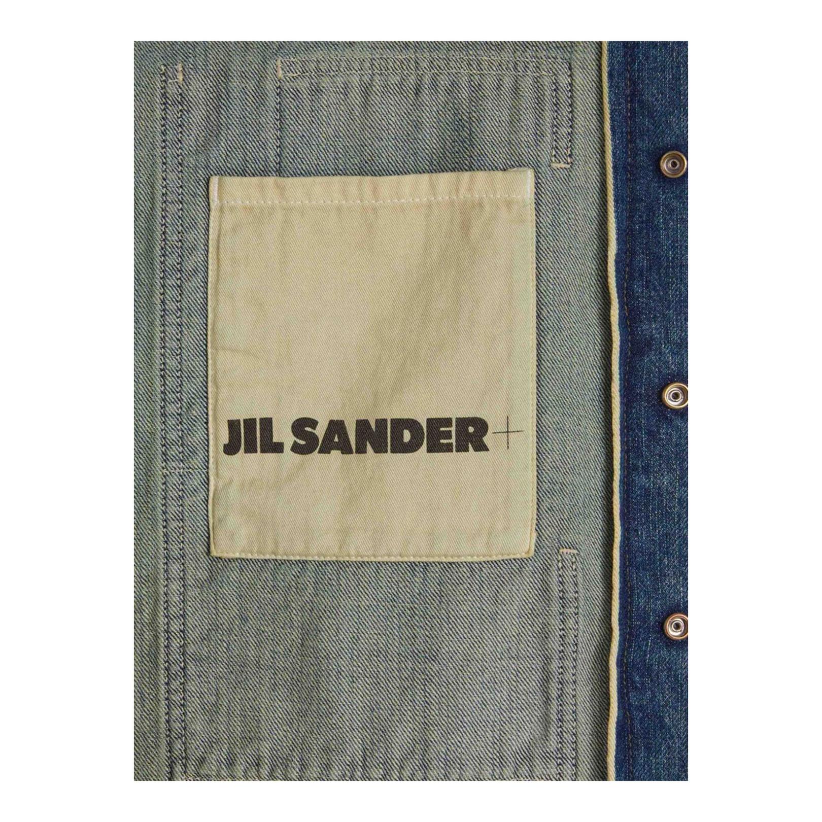 Blue Cotton Denim Shirt