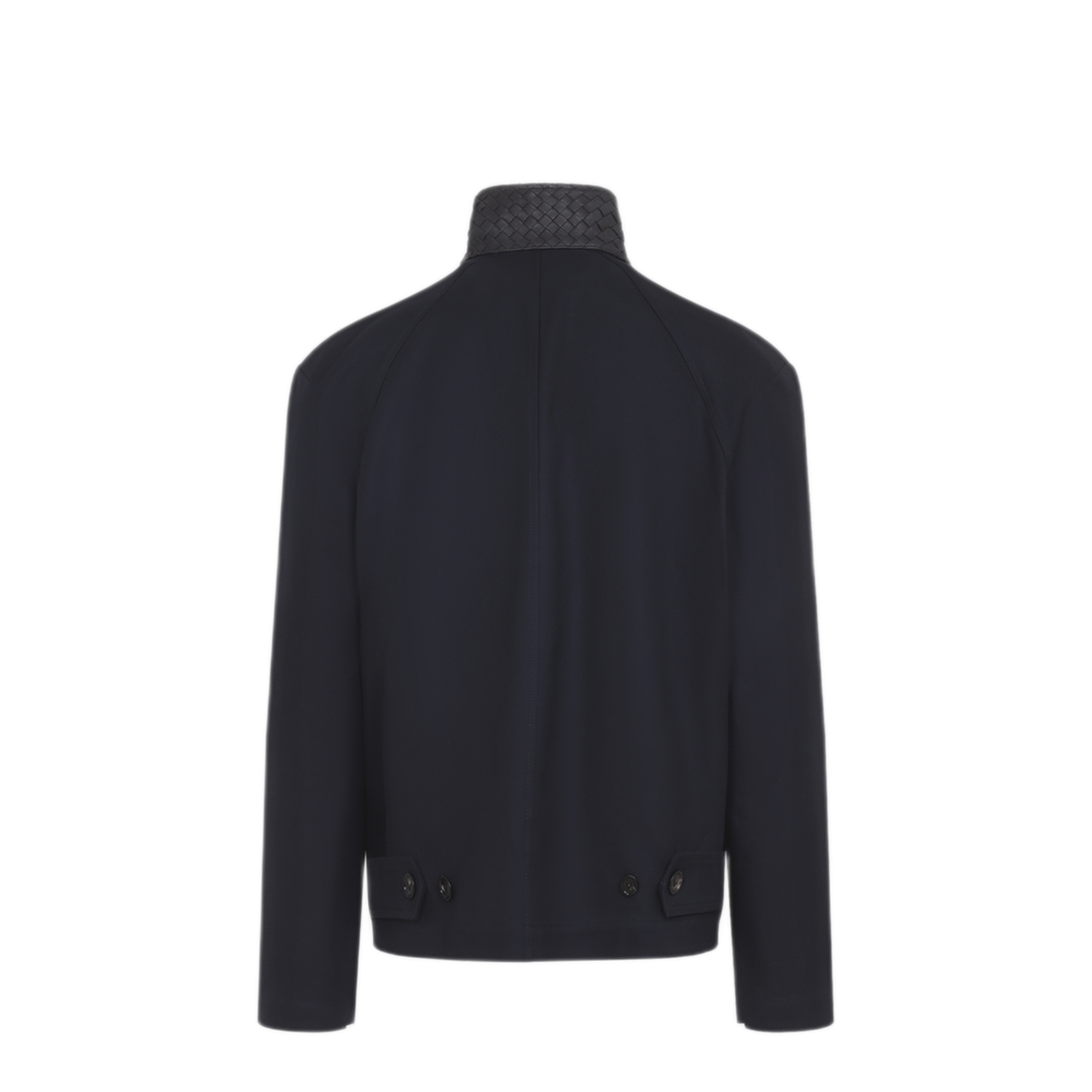 MAYFEYR - Bottega Veneta - Midnight Blue Cotton Gabardine Jacket - 874709V6CK04071