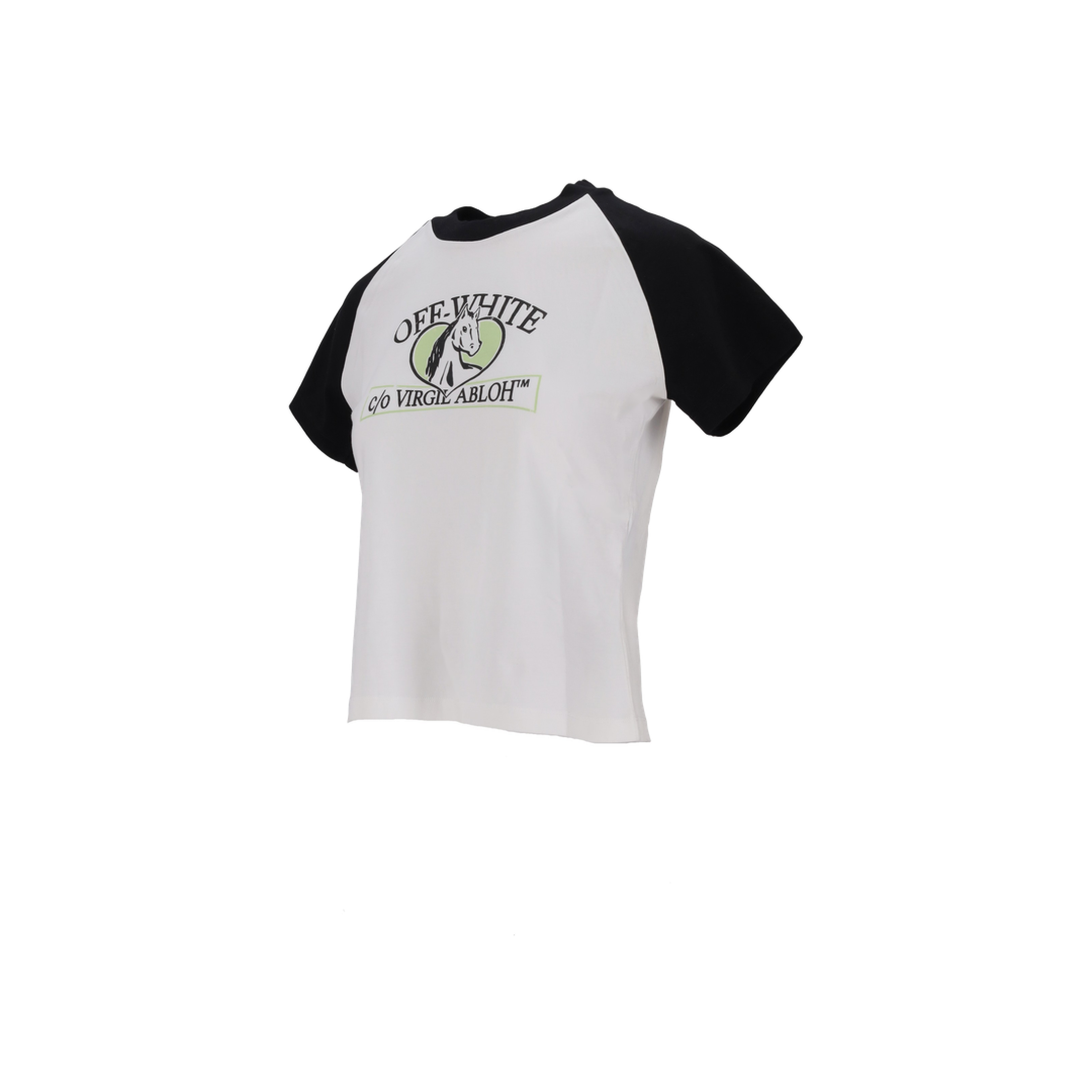 Horse Billboard Ragl Fit Tee White