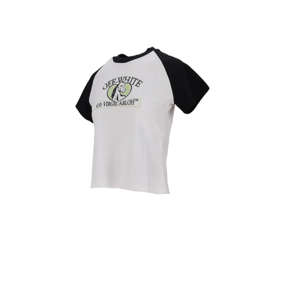 Horse Billboard Ragl Fit Tee White