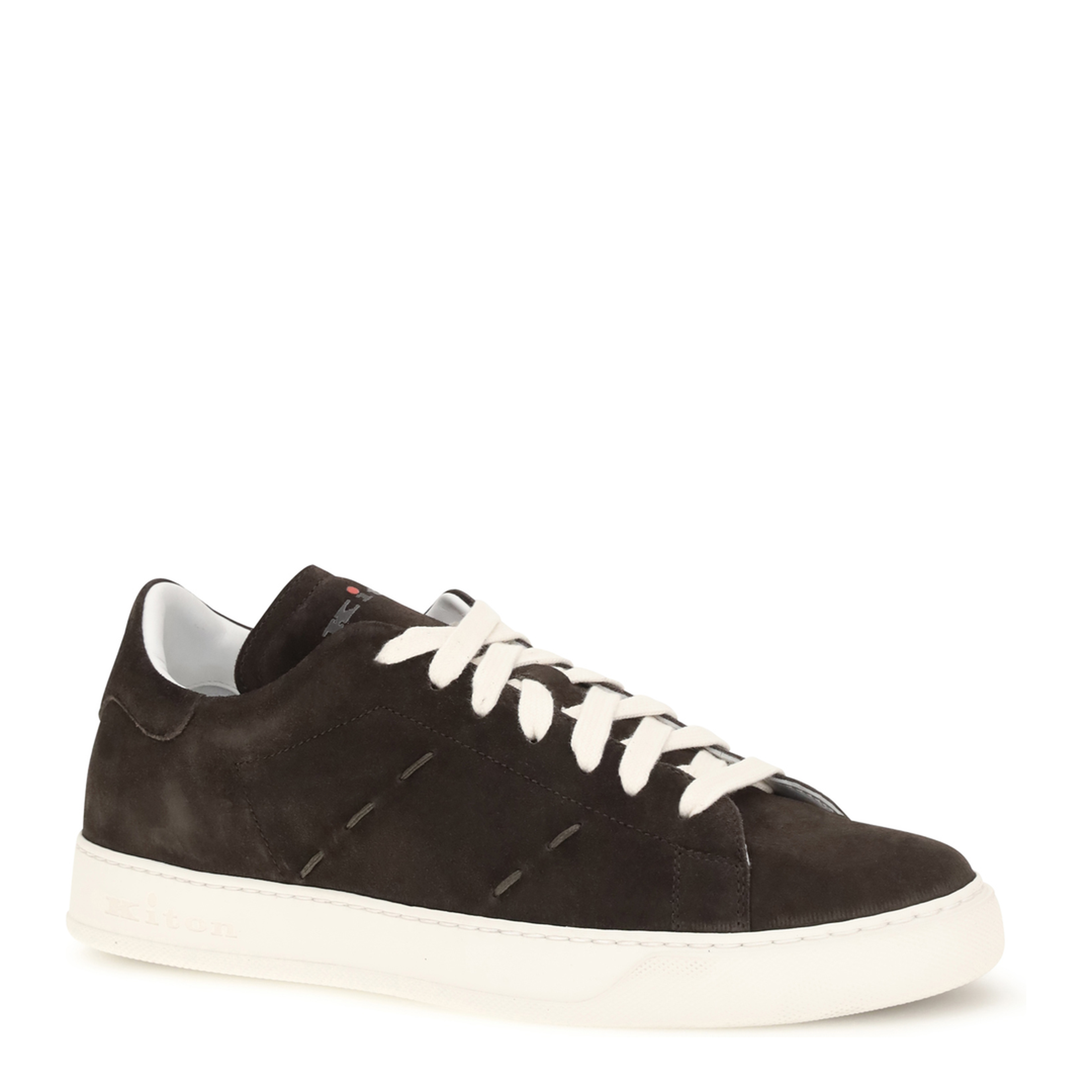 MAYFEYR - Kiton - Suede Sneakers - USSA421N0151603TESTAMORO