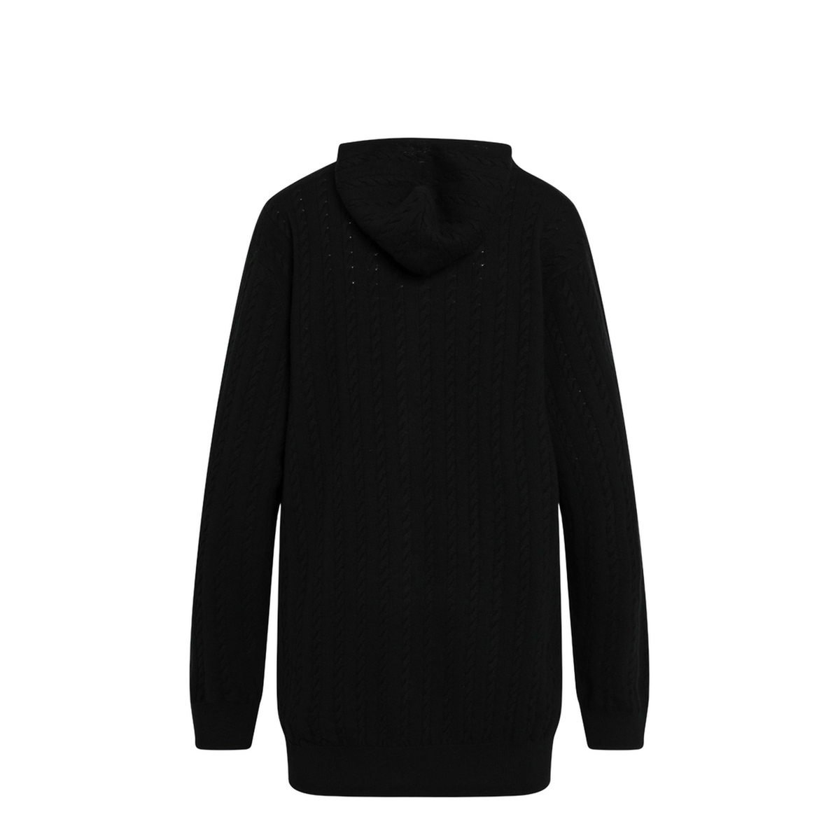 MAYFEYR - Balenciaga - Black Wool Mini Cardigan Dress - 857280T17671000