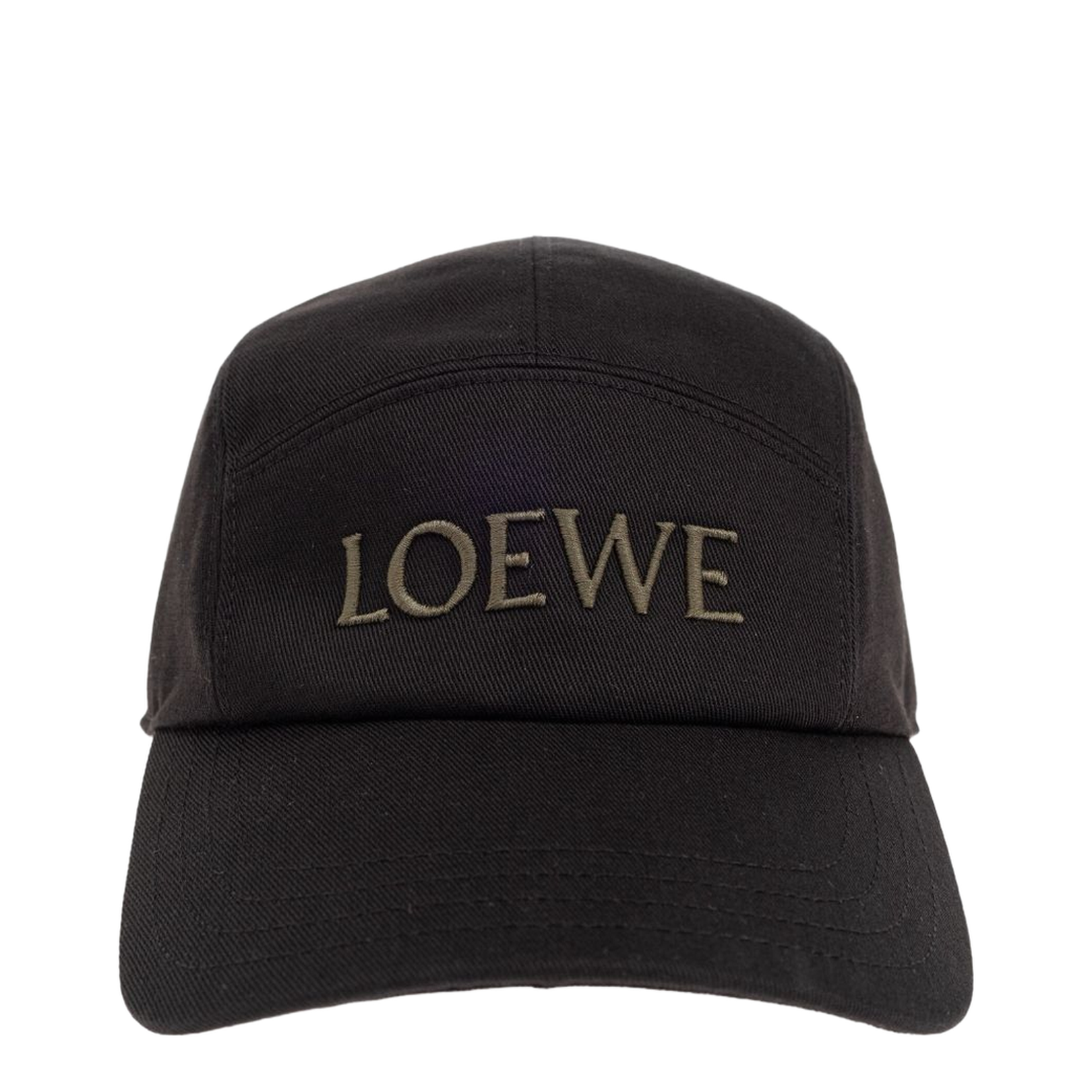 Camp Cap in Cotton Black