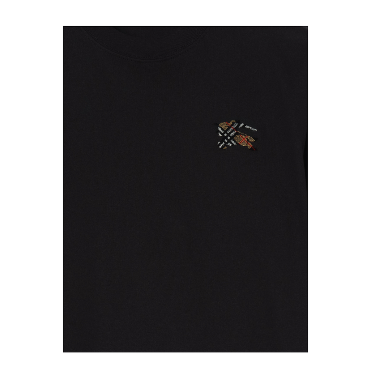Black Cotton T Shirt