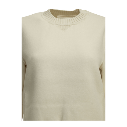 MAYFEYR - Sacai - Crew Neck Sweater Cotton Cashmere Blend - 2608670151