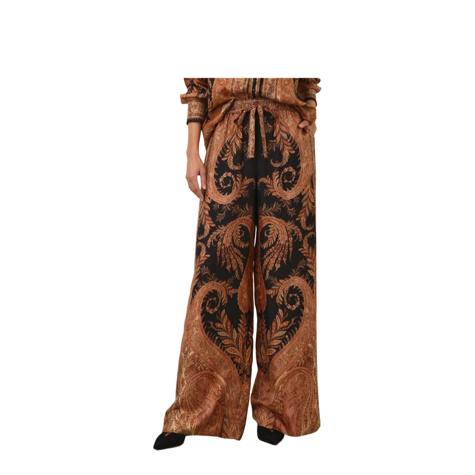 Hypnotic Relaxed Shirt Black Paisley