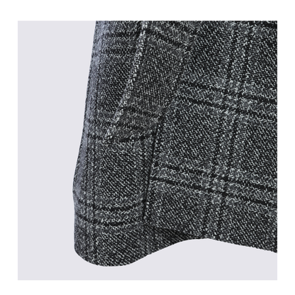 Grey One Layer Coat