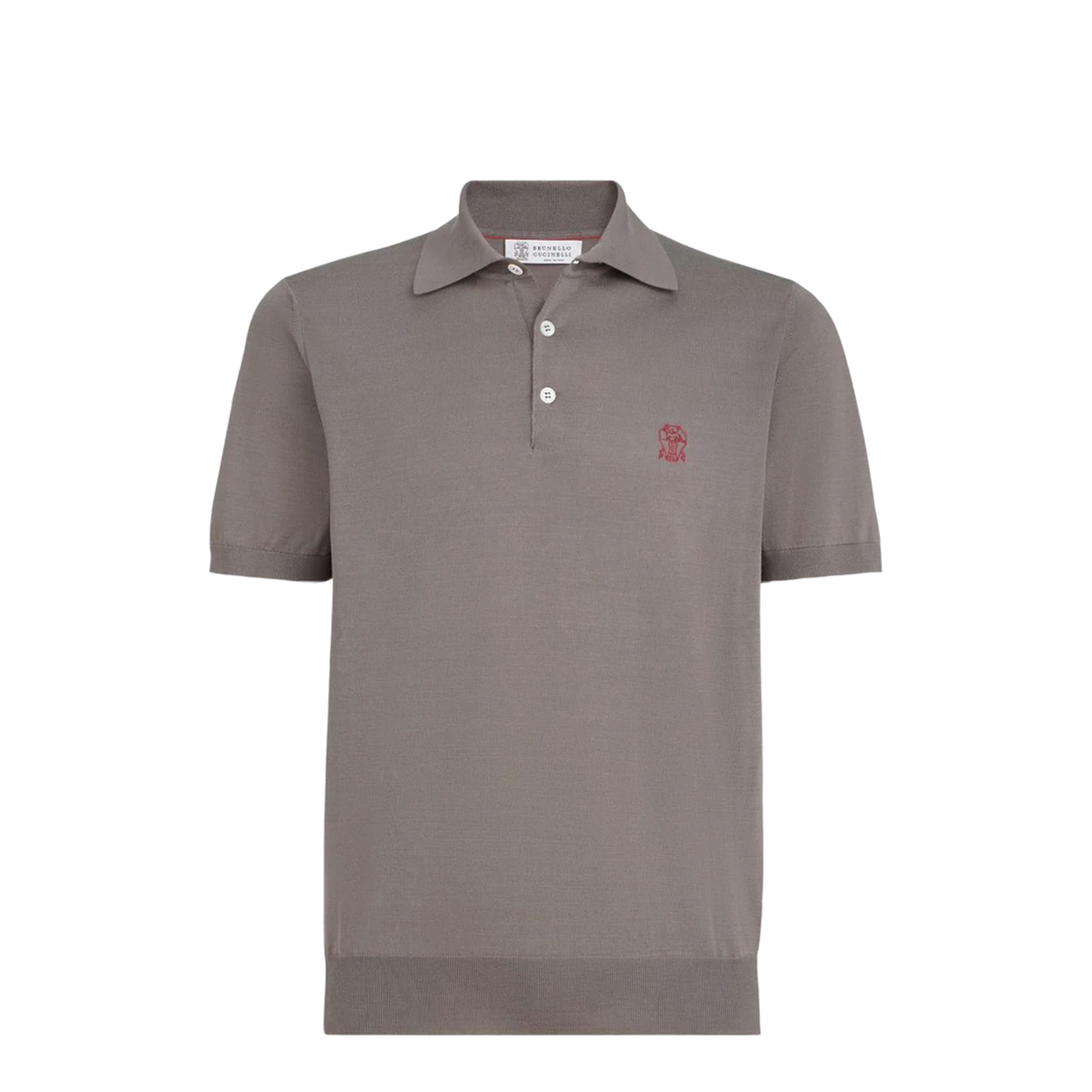Polo Shirt Cotton Grey