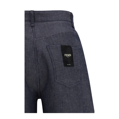 MAYFEYR - Fendi - Relaxed Jeans - FLP345AYUC
