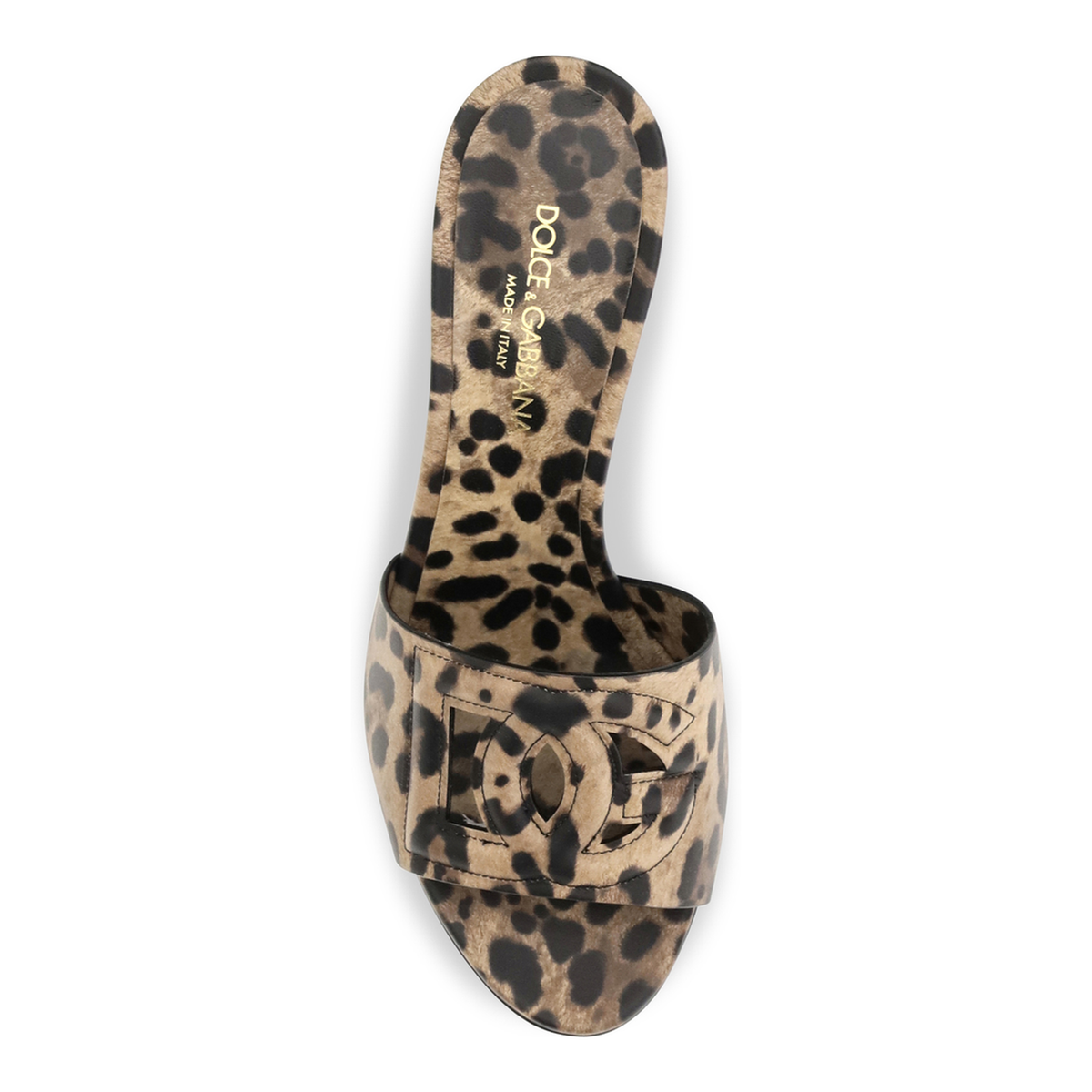MAYFEYR - Dolce & Gabbana - Leopard Print Leather Mules - CR1996A0426HY13M