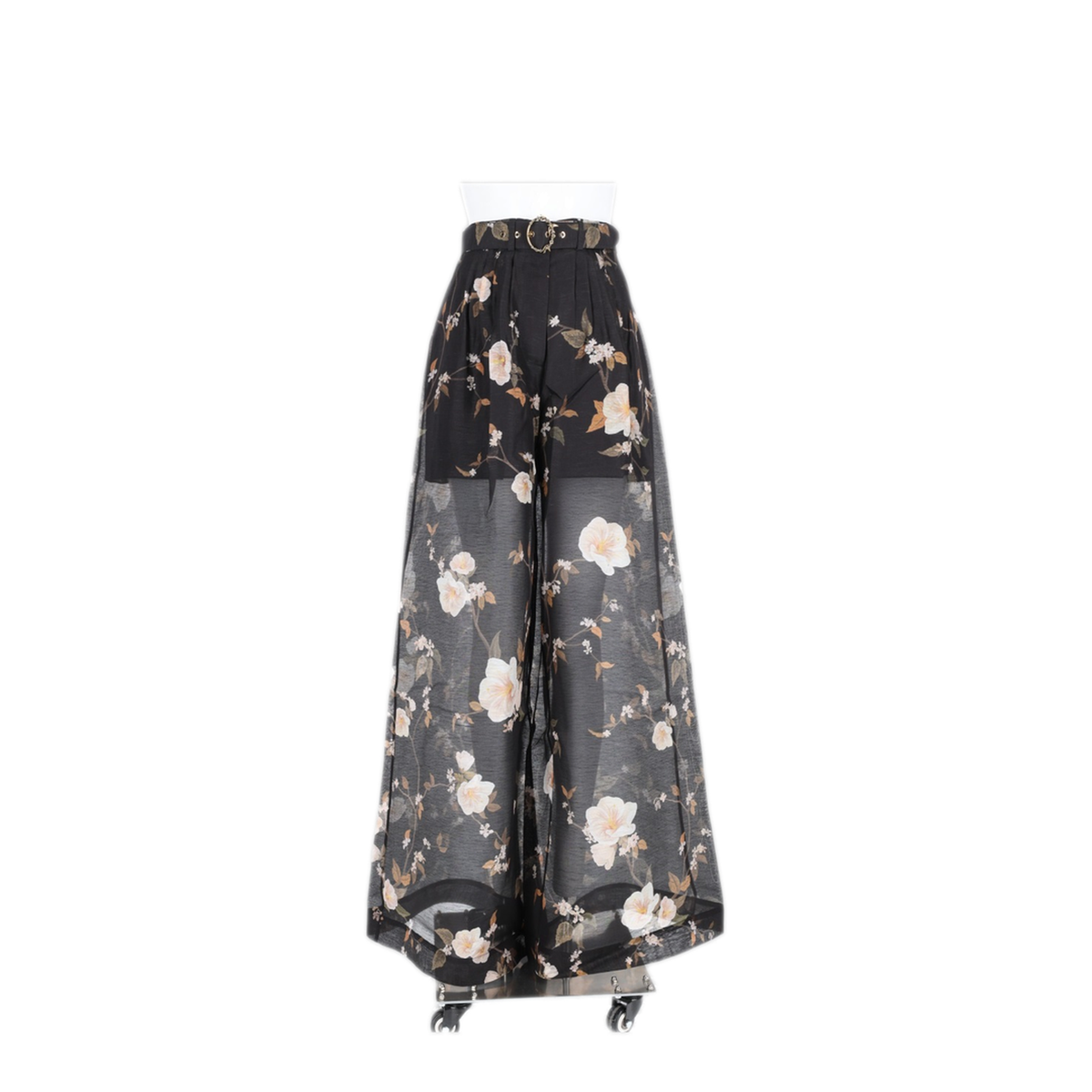 MAYFEYR - Zimmermann - Black Trousers 55 Linen 45 Silk - 0245PF262BLKRM